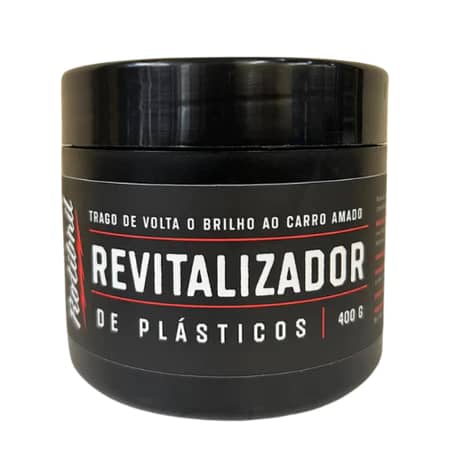 Revitalizador De Plásticos Externos Automotivos 400g - Cera Revitalizadora de Plásticos